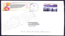 USA To Gulf 2010 Used Cover, Postal History, Grand Teton National Park Wyoming Stamp - Natuur