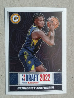 ST 47 - NBA Basketball 2022-23, Sticker, Autocollant, PANINI, No 81 Bennedict Mathurin Draft 2022 - 2000-Now