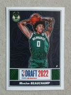 ST 47 - NBA Basketball 2022-23, Sticker, Autocollant, PANINI, No 92 MarJon Beauchamp Draft 2022 - 2000-Aujourd'hui