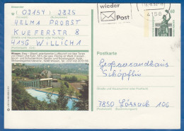 Deutschland; BRD; Postkarte; 60 Pf Bavaria München; Wissen, Sieg; Bild1 - Illustrated Postcards - Used