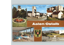 41358559 Aalen Heilig Kreuz Kirche Schwimmbad Ingenieursschule Aalen - Aalen