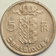 Belgium - 5 Francs 1963, KM# 134.1 (#3168) - 5 Frank