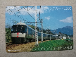 T-604 - JAPAN, Japon, Nipon, Carte Prepayee, Prepaid Card, CARD, RAILWAY, TRAIN, CHEMIN DE FER - Treni