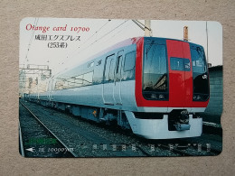 T-604 - JAPAN, Japon, Nipon, Carte Prepayee, Prepaid Card, CARD, RAILWAY, TRAIN, CHEMIN DE FER - Treni