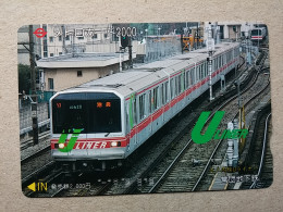 T-604 - JAPAN, Japon, Nipon, Carte Prepayee, Prepaid Card, CARD, RAILWAY, TRAIN, CHEMIN DE FER - Treni