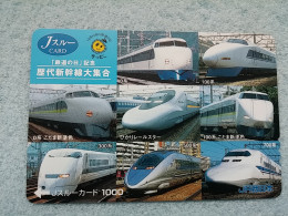 T-604 - JAPAN, Japon, Nipon, Carte Prepayee, Prepaid Card, CARD, RAILWAY, TRAIN, CHEMIN DE FER - Treni