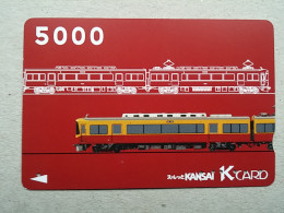 T-604 - JAPAN, Japon, Nipon, Carte Prepayee, Prepaid Card, CARD, RAILWAY, TRAIN, CHEMIN DE FER - Treni