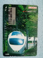 T-605 - JAPAN, Japon, Nipon, Carte Prepayee, Prepaid Card, CARD, RAILWAY, TRAIN, CHEMIN DE FER - Treni