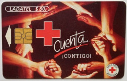 Mexico Ladatel 50 Chip Card - Cruz Roja Cuenta Contigo - Mexique
