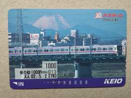 T-606 - JAPAN, Japon, Nipon, Carte Prepayee, Prepaid Card, CARD, RAILWAY, TRAIN, CHEMIN DE FER - Treni