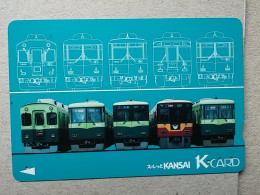 T-606 - JAPAN, Japon, Nipon, Carte Prepayee, Prepaid Card, CARD, RAILWAY, TRAIN, CHEMIN DE FER - Treni