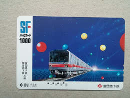 T-606 - JAPAN, Japon, Nipon, Carte Prepayee, Prepaid Card, CARD, RAILWAY, TRAIN, CHEMIN DE FER - Treni