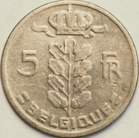 Belgium - 5 Francs 1964, KM# 134.1 (#3169) - 5 Frank