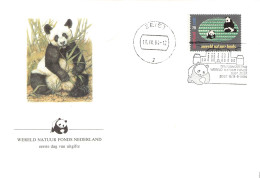 NETHERLANDS - FDC WWF 1984 - PANDA / 4345 - FDC