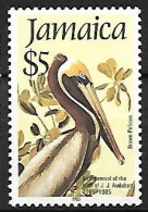 Jamaica MNH ** 1985 :  Brown Pelican  -  Pelecanus Occidentalis - Pelícanos