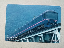 T-609 - JAPAN, Japon, Nipon, Carte Prepayee, Prepaid Card, CARD, RAILWAY, TRAIN, CHEMIN DE FER - Eisenbahnen