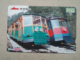 T-609 - JAPAN, Japon, Nipon, Carte Prepayee, Prepaid Card, CARD, RAILWAY, TRAIN, CHEMIN DE FER - Eisenbahnen