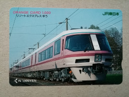 T-610 - JAPAN, Japon, Nipon, Carte Prepayee, Prepaid Card, CARD, RAILWAY, TRAIN, CHEMIN DE FER - Treni