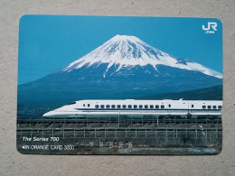T-610 - JAPAN, Japon, Nipon, Carte Prepayee, Prepaid Card, CARD, RAILWAY, TRAIN, CHEMIN DE FER - Eisenbahnen