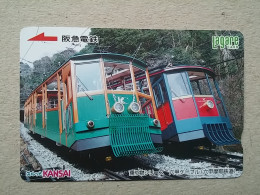 T-610 - JAPAN, Japon, Nipon, Carte Prepayee, Prepaid Card, CARD, RAILWAY, TRAIN, CHEMIN DE FER - Trains