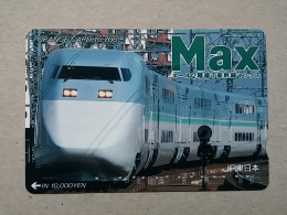 T-611 - JAPAN, Japon, Nipon, Carte Prepayee, Prepaid Card, CARD, RAILWAY, TRAIN, CHEMIN DE FER - Treinen