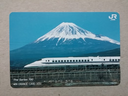 T-611 - JAPAN, Japon, Nipon, Carte Prepayee, Prepaid Card, CARD, RAILWAY, TRAIN, CHEMIN DE FER - Trains