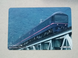 T-611 - JAPAN, Japon, Nipon, Carte Prepayee, Prepaid Card, CARD, RAILWAY, TRAIN, CHEMIN DE FER - Treinen