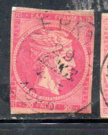 GREECE GRECIA HELLAS 1861 1882 HERMES MERCURY MERCURIO LEPTA 20l USED USATO OBLITERE' - Usados