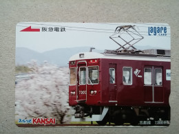 T-612 - JAPAN, Japon, Nipon, Carte Prepayee, Prepaid Card, CARD, RAILWAY, TRAIN, CHEMIN DE FER - Treni