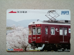 T-612 - JAPAN, Japon, Nipon, Carte Prepayee, Prepaid Card, CARD, RAILWAY, TRAIN, CHEMIN DE FER - Treinen