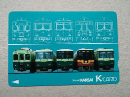 T-612 - JAPAN, Japon, Nipon, Carte Prepayee, Prepaid Card, CARD, RAILWAY, TRAIN, CHEMIN DE FER - Treni