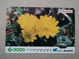 T-613 - JAPAN, Japon, Nipon, Carte Prepayee, Prepaid Card, CARD, RAILWAY, TRAIN, CHEMIN DE FER - Treinen