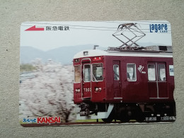 T-614 - JAPAN, Japon, Nipon, Carte Prepayee, Prepaid Card, CARD, RAILWAY, TRAIN, CHEMIN DE FER - Treinen