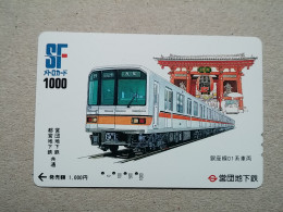 T-615 - JAPAN, Japon, Nipon, Carte Prepayee, Prepaid Card, CARD, RAILWAY, TRAIN, CHEMIN DE FER - Trains