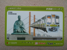 T-615 - JAPAN, Japon, Nipon, Carte Prepayee, Prepaid Card, CARD, RAILWAY, TRAIN, CHEMIN DE FER - Treni