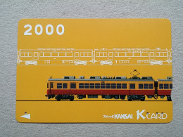 T-615 - JAPAN, Japon, Nipon, Carte Prepayee, Prepaid Card, CARD, RAILWAY, TRAIN, CHEMIN DE FER - Trains