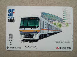 T-615 - JAPAN, Japon, Nipon, Carte Prepayee, Prepaid Card, CARD, RAILWAY, TRAIN, CHEMIN DE FER - Trenes