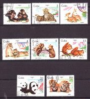 Cuba 2439 T/m 2446 Used Animals Nature (1979) - Gebraucht