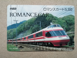 T-616 - JAPAN, Japon, Nipon, Carte Prepayee, Prepaid Card, CARD, RAILWAY, TRAIN, CHEMIN DE FER - Treinen