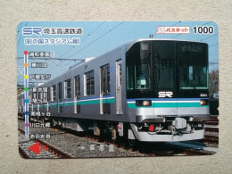 T-617 - JAPAN, Japon, Nipon, Carte Prepayee, Prepaid Card, CARD, RAILWAY, TRAIN, CHEMIN DE FER - Treni