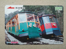 T-617 - JAPAN, Japon, Nipon, Carte Prepayee, Prepaid Card, CARD, RAILWAY, TRAIN, CHEMIN DE FER - Eisenbahnen