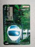 T-617 - JAPAN, Japon, Nipon, Carte Prepayee, Prepaid Card, CARD, RAILWAY, TRAIN, CHEMIN DE FER - Trenes