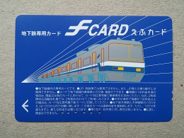 T-617 - JAPAN, Japon, Nipon, Carte Prepayee, Prepaid Card, CARD, RAILWAY, TRAIN, CHEMIN DE FER - Trains