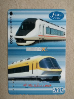 T-617 - JAPAN, Japon, Nipon, Carte Prepayee, Prepaid Card, CARD, RAILWAY, TRAIN, CHEMIN DE FER - Trains