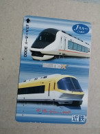 T-618 - JAPAN, Japon, Nipon, Carte Prepayee, Prepaid Card, CARD, RAILWAY, TRAIN, CHEMIN DE FER - Eisenbahnen