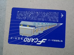 T-618 - JAPAN, Japon, Nipon, Carte Prepayee, Prepaid Card, CARD, RAILWAY, TRAIN, CHEMIN DE FER - Trenes