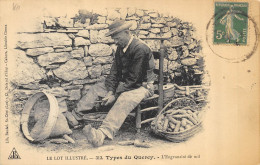 CPA 46 TYPES DU QUERCY L'ENGRUNAIRE DE MIL - Other & Unclassified