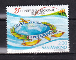 SAN MARINO-2009-INTERPOL--,-MNH - Nuevos