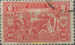 674409 USED BRASIL 1908 CENTENARIO DE LA OBERTURA DE LOS PUERTOS COMERICALES. REI CARLOS I DE PORTUGAL. - Nuevos