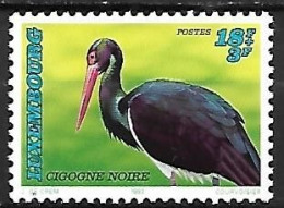 Luxembourg - MNH ** 1992 :  Black Stork  -  Ciconia Nigra - Storchenvögel